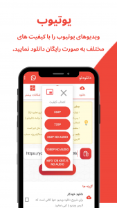 اسکرین شات 3 برنامه دانلودئو | دانلود از یوتیوب و...
