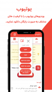 اسکرین شات برنامه دانلودئو | دانلود از یوتیوب و... 3