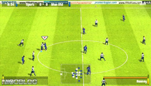 اسکرین شات بازی بازی فوتبال FIFA 2007 3