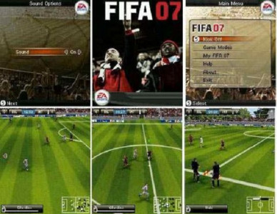 اسکرین شات بازی بازی فوتبال FIFA 2007 2