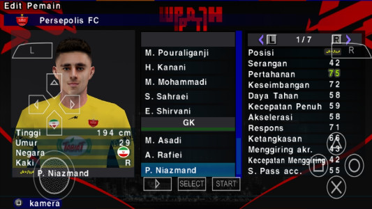 اسکرین شات 12 بازی ‏‏شبیه سازفوتبال لیگ برتر ایران(گزارشگر فارسی)