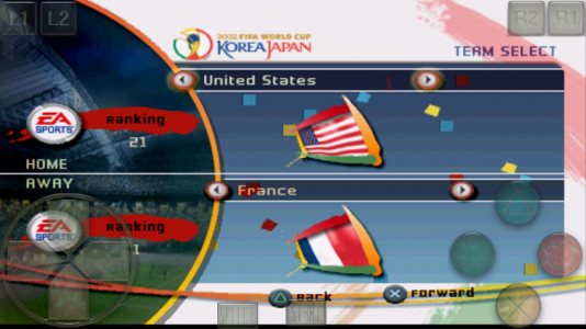 اسکرین شات بازی فیفا 2002 (جام جهانی) 4