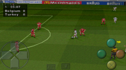 اسکرین شات بازی فوتبال (جام جهانی 98) 13
