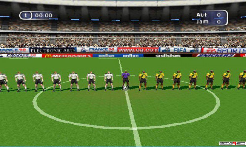 اسکرین شات بازی فوتبال (جام جهانی 98) 18