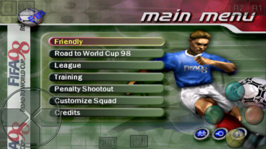 اسکرین شات بازی فوتبال (جام جهانی 98) 3