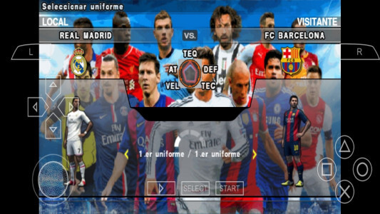 اسکرین شات بازی (شبیه ساز)PES2015 3