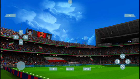 اسکرین شات بازی فوتبال PES 2021 چهار گزارشگر فارسی و انگلیسی + لیگ برتر 8