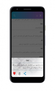 اسکرین شات برنامه فرهنگ لغت جامع فارسی 3