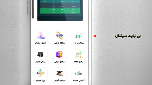 اسکرین شات برنامه ‏‏‏‏‏‏‏GainX سیگنال فیوچرز و فارکس 3