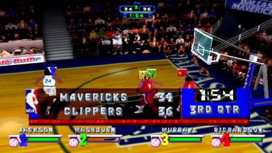 اسکرین شات بازی بسکتبال NBA 9