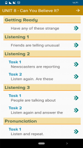 اسکرین شات برنامه کتاب هوشمند مهارت های شنیداری - تکتیس 3 (پیشرفته) 2