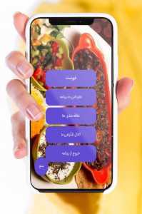 اسکرین شات برنامه غذای ایرانی 3