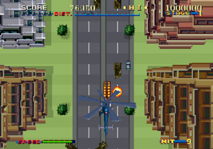 اسکرین شات بازی نبرد هلیکوپتر تندر 3