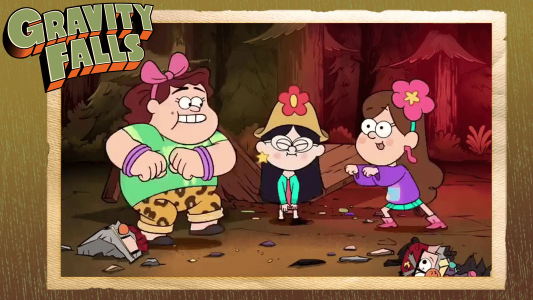 اسکرین شات 2 برنامه کارتون آبشار جاذبه