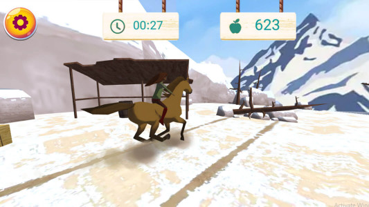 اسکرین شات بازی بازی دخترانه دختر رویا سوار 3