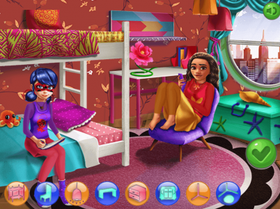اسکرین شات بازی بازی خانه تکانی دختر کفشدوزکی و موانا 2