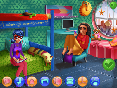 اسکرین شات بازی بازی خانه تکانی دختر کفشدوزکی و موانا 3