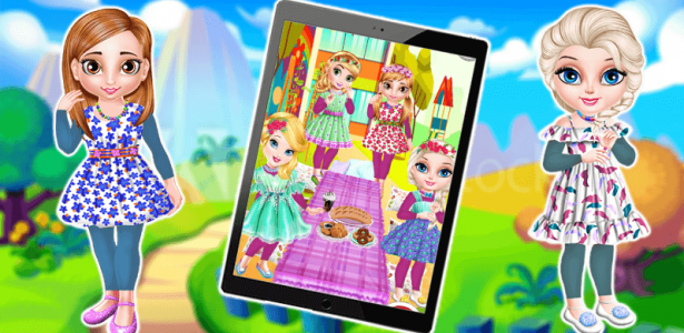 اسکرین شات بازی بازی دخترانه مهمانی پرنسس ها 3