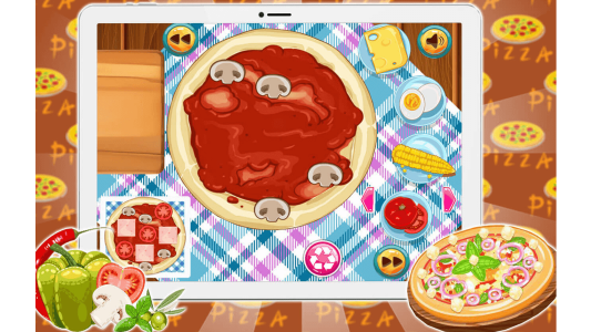 اسکرین شات بازی بازی چالش پخت پیتزا 1