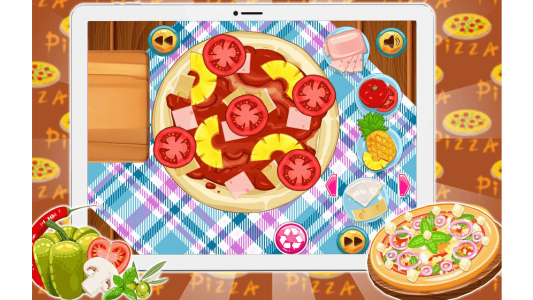 اسکرین شات بازی بازی چالش پخت پیتزا 2