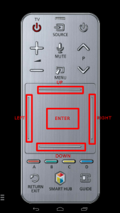 اسکرین شات برنامه Touchpad remote for Samsung TV 4