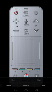 اسکرین شات برنامه Touchpad remote for Samsung TV 1