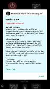 اسکرین شات برنامه TV (Samsung) Remote Control 2