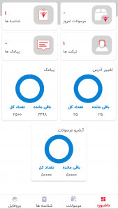 اسکرین شات برنامه صاپست (صندوق الکترونیکی پست) 7