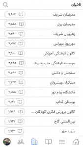اسکرین شات 5 برنامه ‏‏‏صفحه | شبکه اجتماعی کتاب