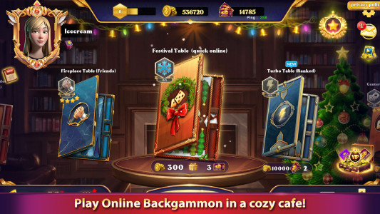 اسکرین شات بازی Online Backgammon Game 1
