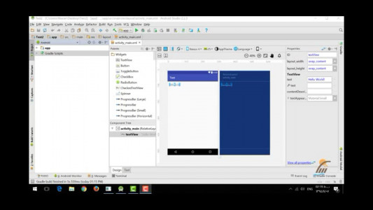 اسکرین شات برنامه آموزش جامع و کاربردی Android Studio 5