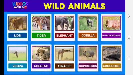 اسکرین شات برنامه آشنایی با حیوانات و صدای آنها 8
