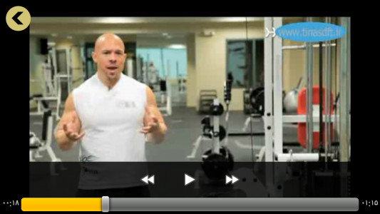 اسکرین شات برنامه آموزش اصول بدن سازی (فیلم) 7