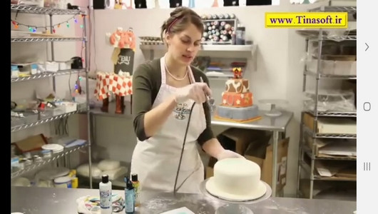 اسکرین شات برنامه آموزش درست کردن و تزئین انواع کیک 6