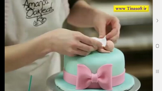 اسکرین شات برنامه آموزش درست کردن و تزئین انواع کیک 8