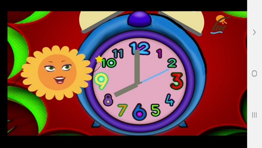 اسکرین شات برنامه آموزش خواندن ساعت به کودکان 2