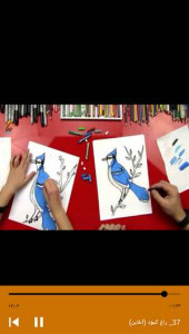 اسکرین شات برنامه آموزش نقاشی حیوانات به کودکان 7
