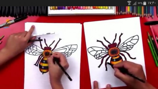 اسکرین شات برنامه آموزش کشیدن نقاشی حیوانات و حشرات 10
