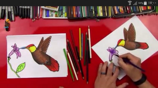 اسکرین شات برنامه آموزش کشیدن نقاشی حیوانات و حشرات 7