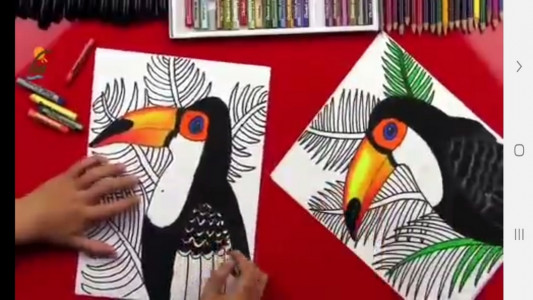 اسکرین شات 12 برنامه آموزش نقاشی حیوانات به کودکان