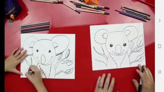 اسکرین شات 11 برنامه آموزش نقاشی حیوانات به کودکان