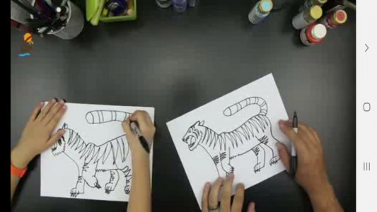 اسکرین شات 7 برنامه آموزش نقاشی حیوانات به کودکان