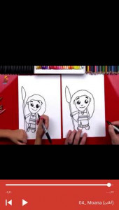 اسکرین شات برنامه آموزش نقاشی شخصیت های کارتونی 8
