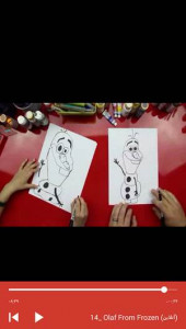 اسکرین شات برنامه آموزش نقاشی شخصیت های کارتونی 6