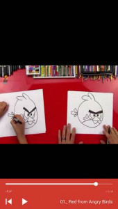اسکرین شات برنامه آموزش نقاشی شخصیت های کارتونی 4