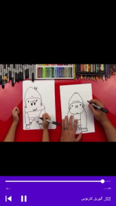 اسکرین شات برنامه نقاشی کارتونهای جذاب برای کودکان 4