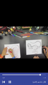 اسکرین شات برنامه نقاشی دایناسور و حشرات برای کودکان 10