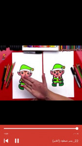 اسکرین شات برنامه آموزش نقاشی انسان به کودکان 11