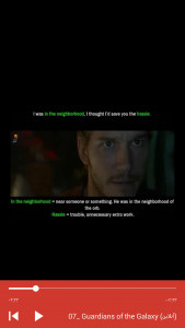 اسکرین شات برنامه آموزش زبان انگلیسی از طریق فیلم 7