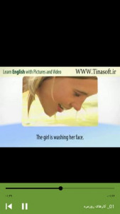 اسکرین شات برنامه آموزش زبان انگلیسی با تصویر و ویدئو 7